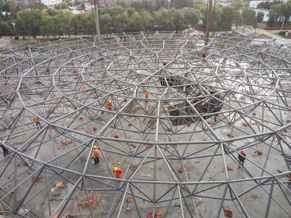 德州全民健身中心网架