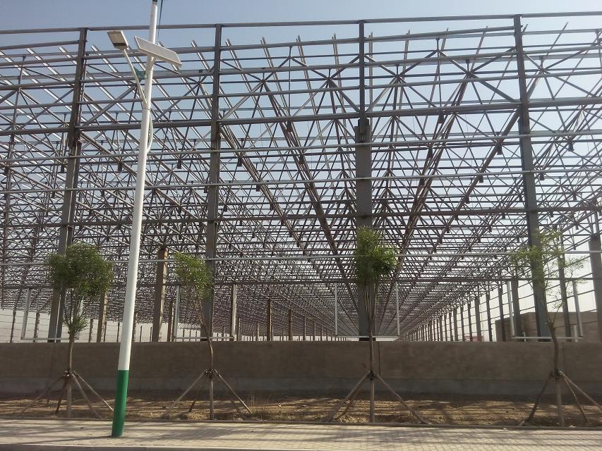 德州汽车工业厂房网架